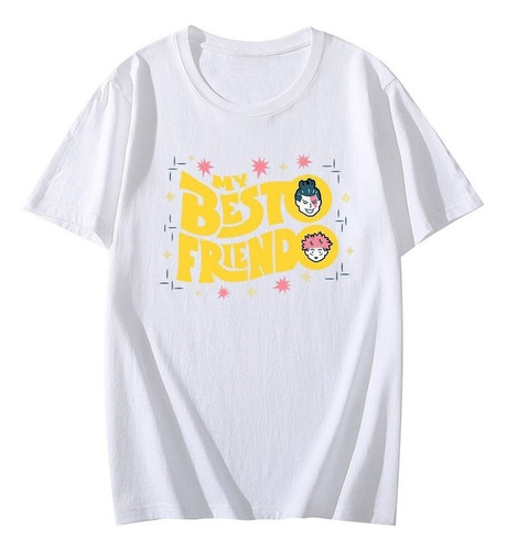 Pbf Algodão Camiseta De Jujutsu Kaisen My Besto Friendo