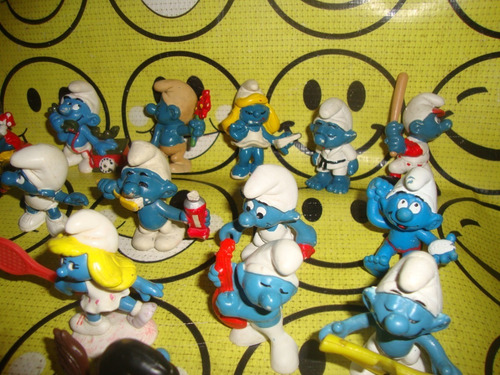 Pitufos Peyo Figuras Originales 2 Por $350 (Usado)
