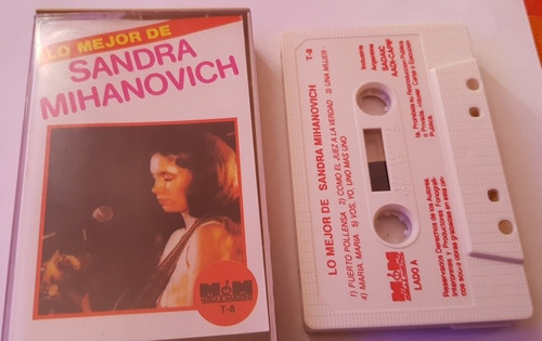 Sandra Mihanovich Cassette Lo Mejor De Sandra