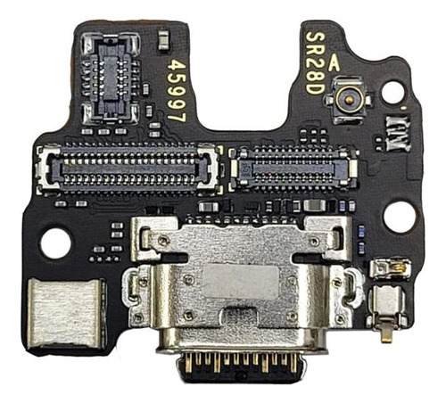 Flex Placa Carga Pin Microfono Para Motorola Edge 30 Fusion