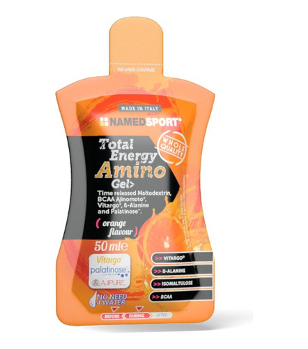 Total Energy Amino Gel Orange 50ml