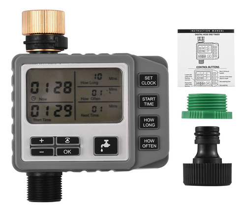 Temporizador De Riego Con Temporizador De Riego Manual Para