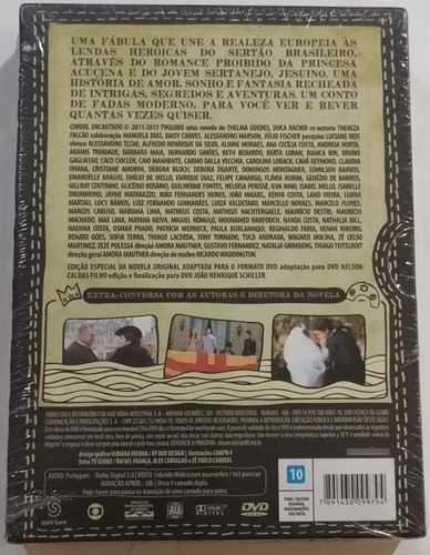 Dvd Cordel Encantado 12 Discos Digipack Original Lacrado