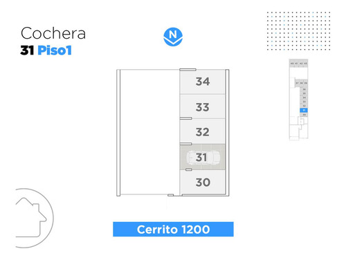 Imagen 2 de 2 de Cochera - Abasto