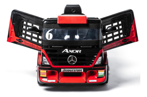 Caminhão Elétrico Mercedes Benz Axor 12v Com Plataforma C/r