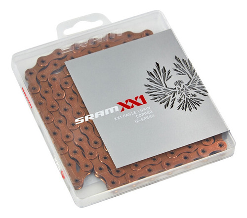 Corrente Sram Xx1 Eagle 12v Pc1290 Copper 126 Links - Cobre