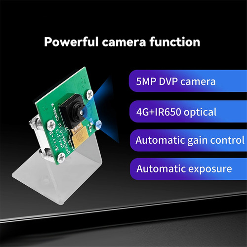 Módulo Wifi Halow Hr01 Pi-camlow Para Raspberry Pi Hat 5mp C