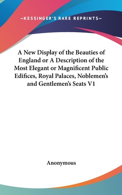 Libro A New Display Of The Beauties Of England Or A Descr...