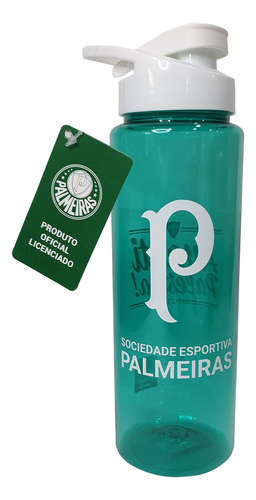 Squeeze Do Palmeiras 750 Ml Licenciado Presente Palmeirense Cor Verde