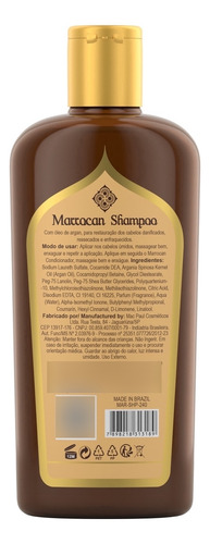 Shampoo Hidratante Marrocan Argan Macpaul Professional