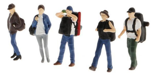 2 X 1/64 Figuras Diorama Street Scene Escenario Modelo Kit