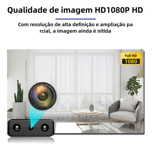 Mini Cámara Espía Wifi 1080p Con Movimiento De Visión Noctur