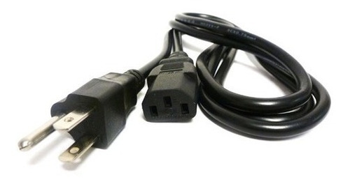 Cable De Poder Para Pc 3 Mts