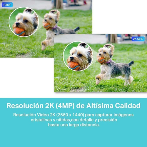 Imagen 5 de 9 de Cámara Seguridad Wifi Tapo C320w Exterior 2k Qhd Sd 64gb