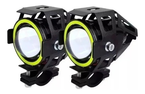 Par De Faro Auxiliar Led Cree U5 10w 3000lm