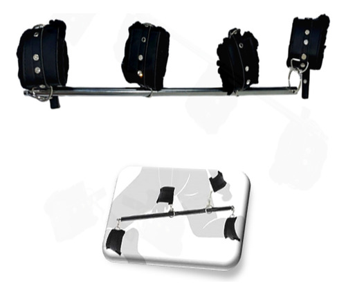 Esposas Policiacas Fury Bondage Policiales Baratas Tacticas Color Negro Con Diamantes