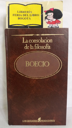 La Consolación De La Filosofía - Boecio - 1984 - Sarpe