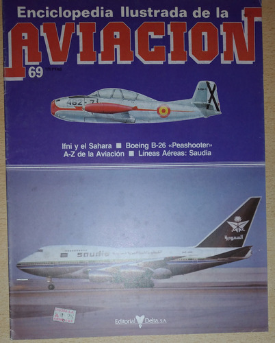 Revista Enciclopedia Ilustrada Aviación N°69 Mayo De 1985