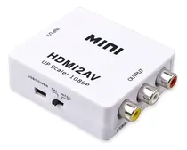 Comprar Conversor Hdmi A Rca Av Full Hd 1080p 720p A Rca Adaptador D