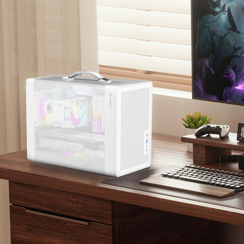 Maquy Matx 21.5l Caixa De Computador De Pequeno Formato, Nen