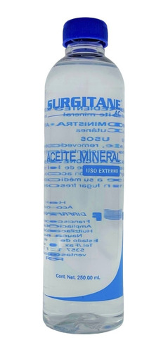 Aceite Mineral Uso Externo 250ml. Caja C 20 Envio Gratis