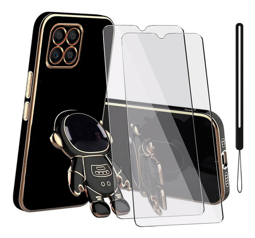 Funda De Para Honor X8b Astronauta + 2mica + Correas