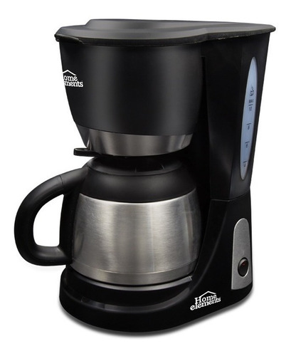 Cafetera Home Elements Hecm-7031s Semi Automática Negra De F