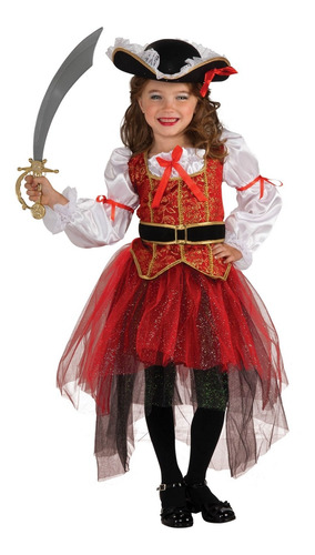 Disfraz Talla M Para Niña Princesa De Los Mares Halloween