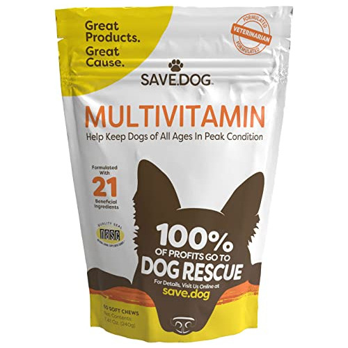 Perro Masticable Multivitamínico - Vitaminas Y Pt2lq