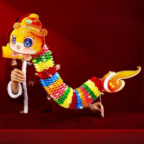 Danza De La Serpiente De Papel Para El Año Nuevo Chino