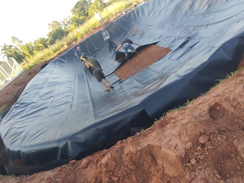 Lona Manta Geomembrana 1mm Tanques Lagos 94,4m² 5,9x16m