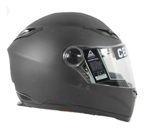 Casco Integral Ich 501 Certificado Color Negro Tamaño Del Casco Xl