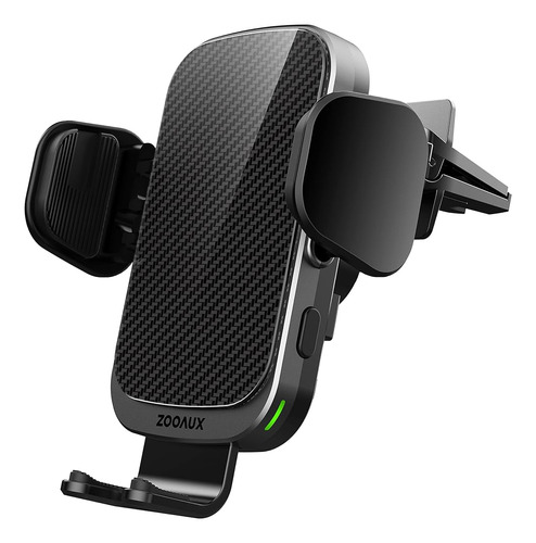 Zooaux Wireless Car Charger Vent Mount, 15w Fast Charging Au