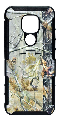 Funda Uso Rudo Camuflage 3 En 1 Moto G9 Play E7 Plus