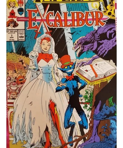 Revista Comic Inferno Excalibur 7