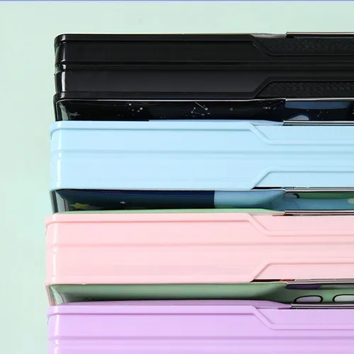 Estuche Para Lápices Con Calculadora, Estuche De Doble Capa