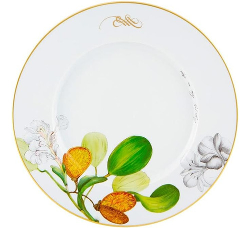 Vista Alegre Plato Llano Porcelana Christian Lacroix Pollo-f