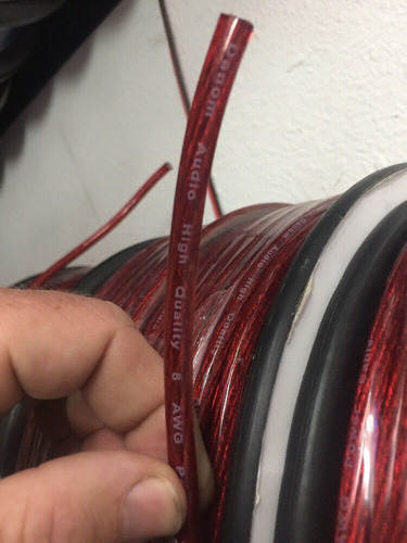 Cable De Poder #8 Para Sonido (rollo De 152mts) Danom