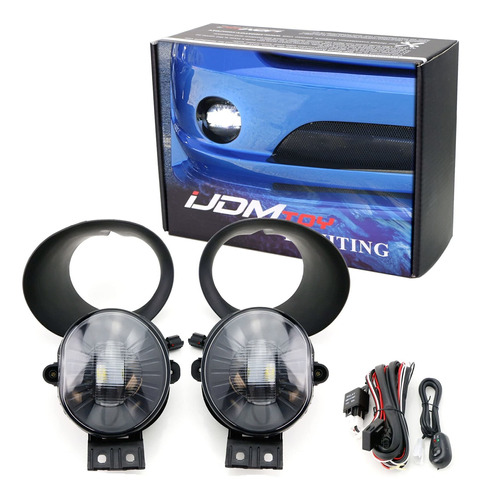 Kit Luz Antiniebla Led Cree Alta Potencia 20 W Cubierta Rele