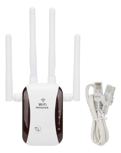 Extensor De Alcance Wifi 300mbps, Señal Inalámbrica De 4 Ant
