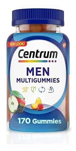 Centrum Multigummies Gummy Multivitamin Para Hombres, Suple