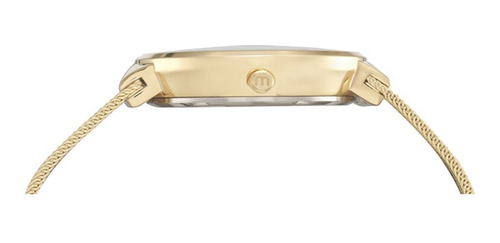 Relógio Mondaine Feminino Espelhado Dourado 76746lpmvde1