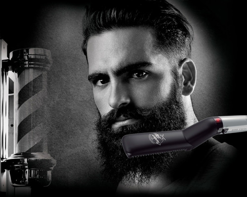 Imagen 4 de 4 de Cepillo Alaciador De Barba Y Cabello Gama Barber Style