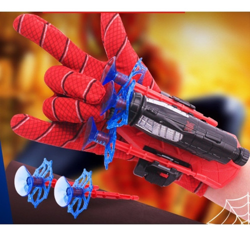 Lanzador De Figuras De Acción Toy Ki Spide R-man Con Guant @