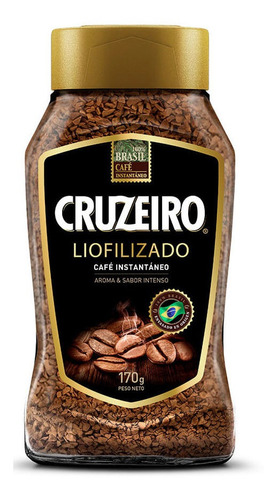 Café Cruzeiro Liofilizado Frasco 170 G