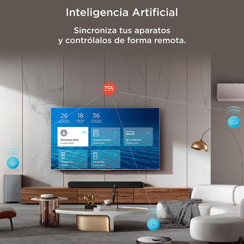 Tcl Smart Tv 85 Pantalla Google Tv 4k Uhd 85s450g