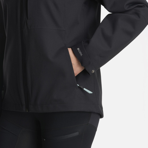 Chaqueta Mujer Massif B-dry Hoody Jacket Negro Lippi