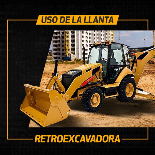 Llanta Para Retroexcavdora 11l-16 (12c) F-3 Sgider Qh631 Tl