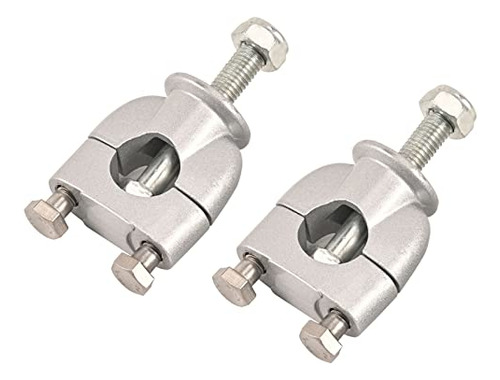 Motorcycle Handlebar Risers Mount Clamps 22mm 7/8  For ...