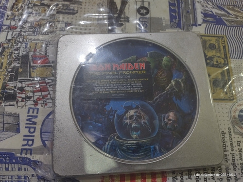 Iron Maiden The Final Frontier Mission Edition Importada